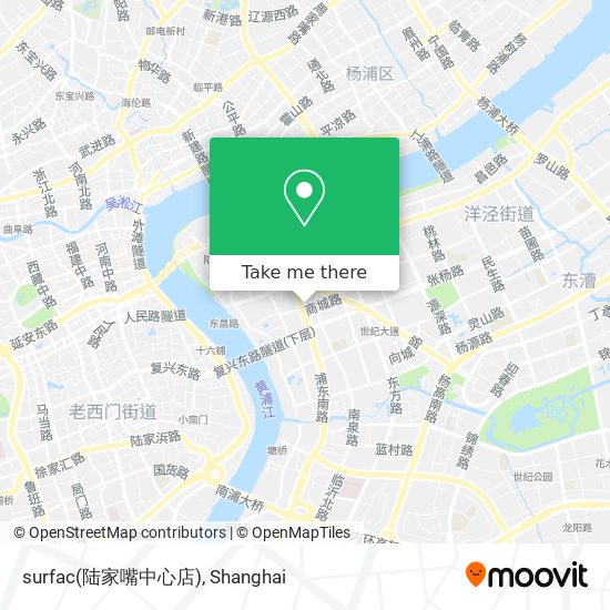 surfac(陆家嘴中心店) map