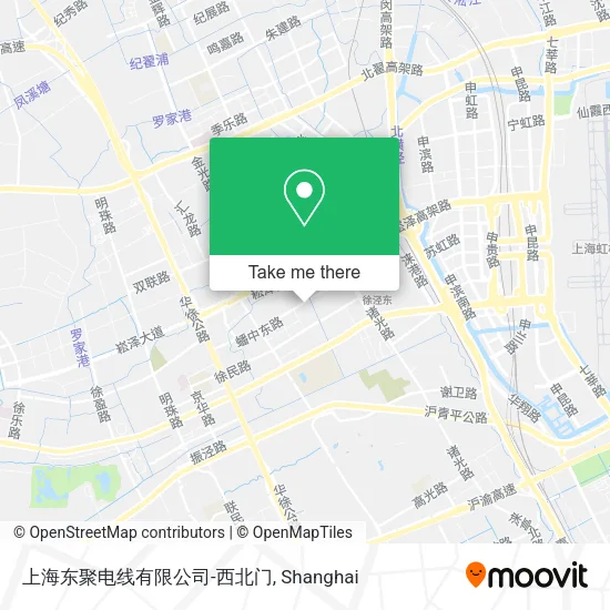 上海东聚电线有限公司-西北门 map