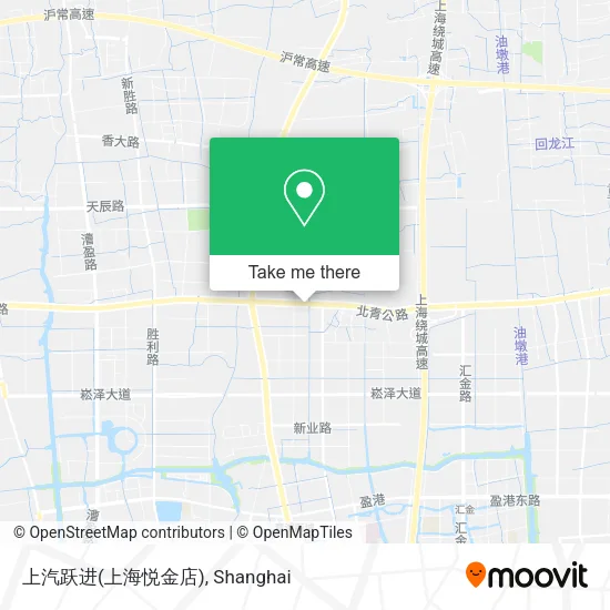 上汽跃进(上海悦金店) map