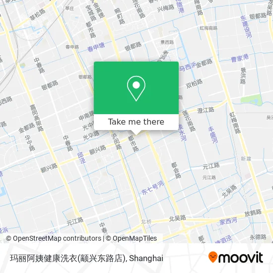 玛丽阿姨健康洗衣(颛兴东路店) map