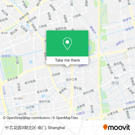 中芯花园3期北区-南门 map