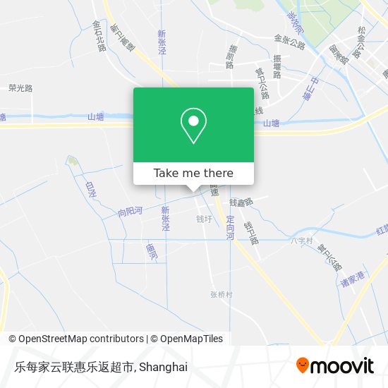 乐每家云联惠乐返超市 map