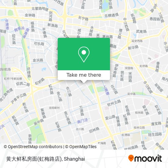 黄大鲜私房面(虹梅路店) map