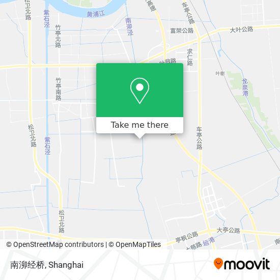 南泖经桥 map