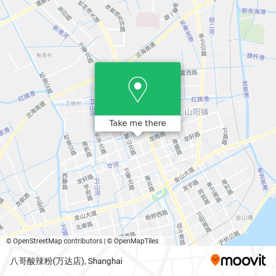 八哥酸辣粉(万达店) map