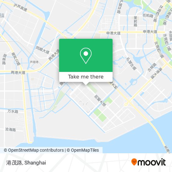 港茂路 map