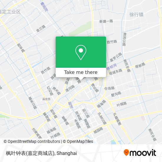 枫叶钟表(嘉定商城店) map