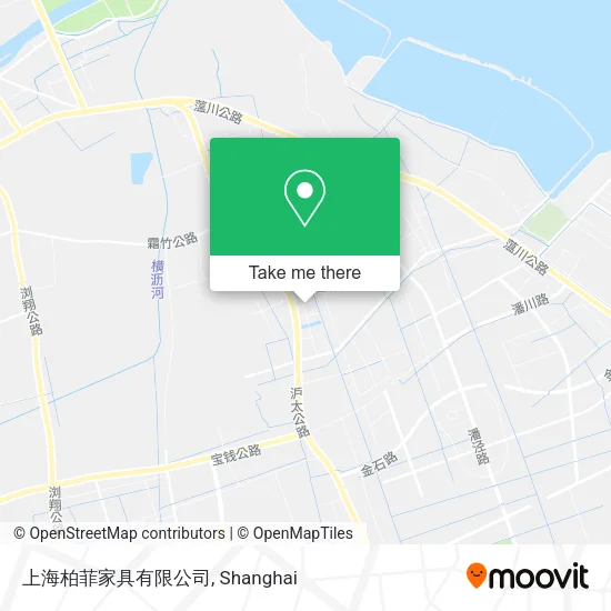 上海柏菲家具有限公司 map