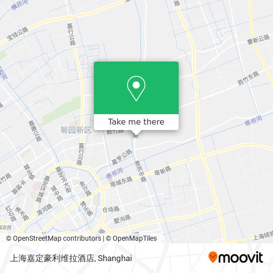 上海嘉定豪利维拉酒店 map