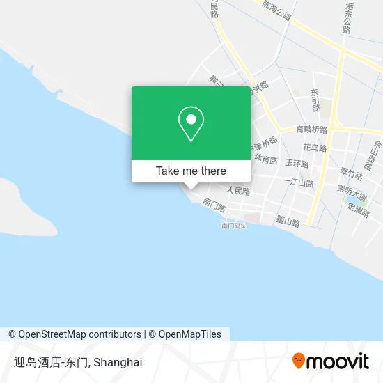 迎岛酒店-东门 map