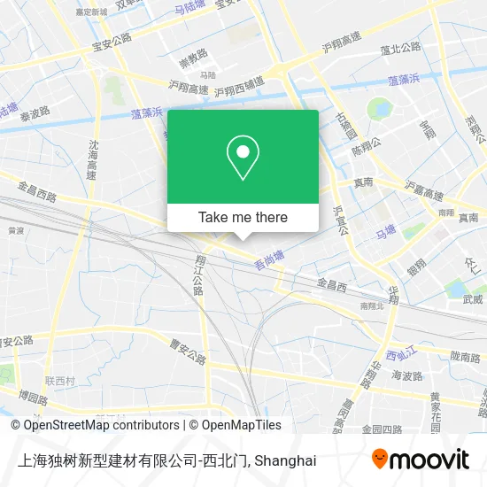 上海独树新型建材有限公司-西北门 map