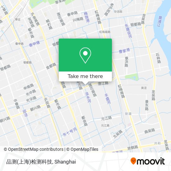 品测(上海)检测科技 map