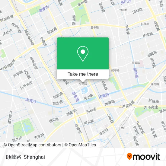 顾戴路 map
