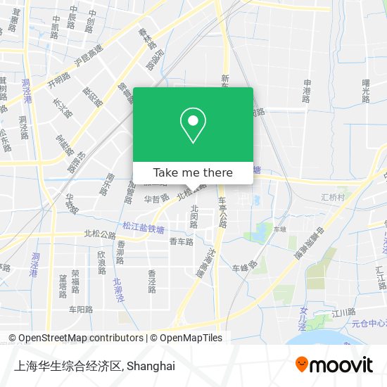 上海华生综合经济区 map