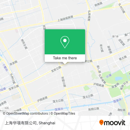 上海华项有限公司 map