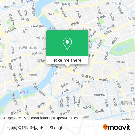 上海南浦妇科医院-正门 map