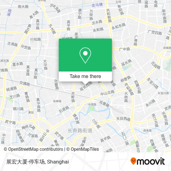 展宏大厦-停车场 map