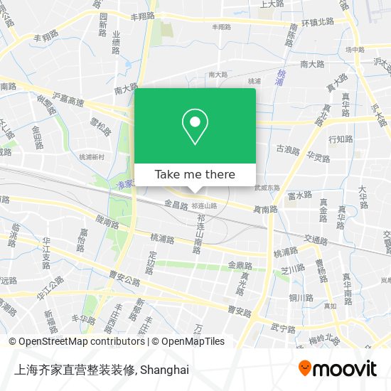 上海齐家直营整装装修 map