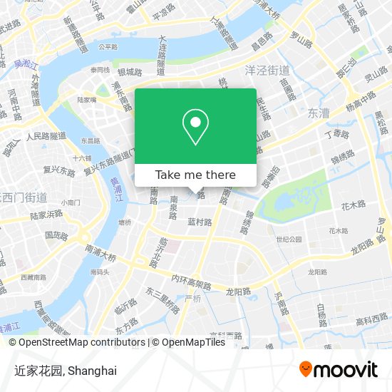 近家花园 map