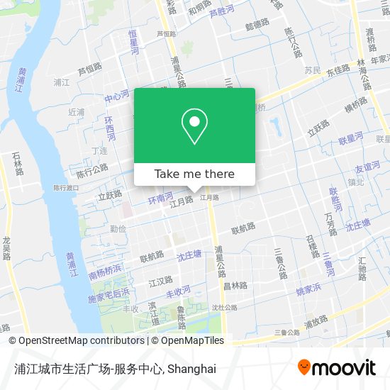 浦江城市生活广场-服务中心 map