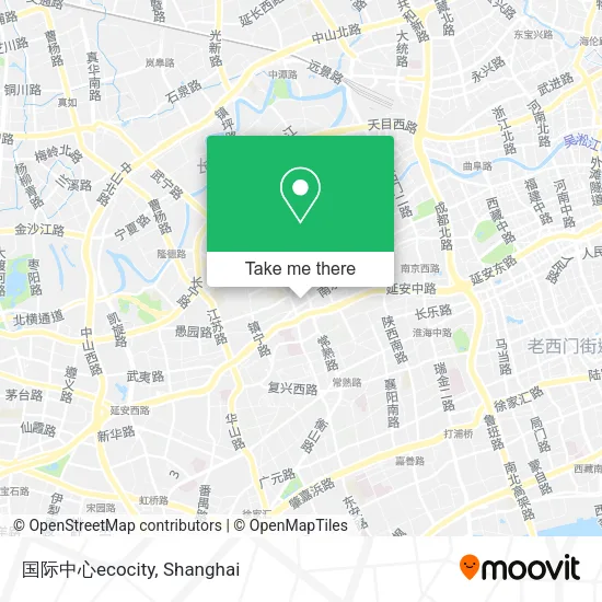 国际中心ecocity map