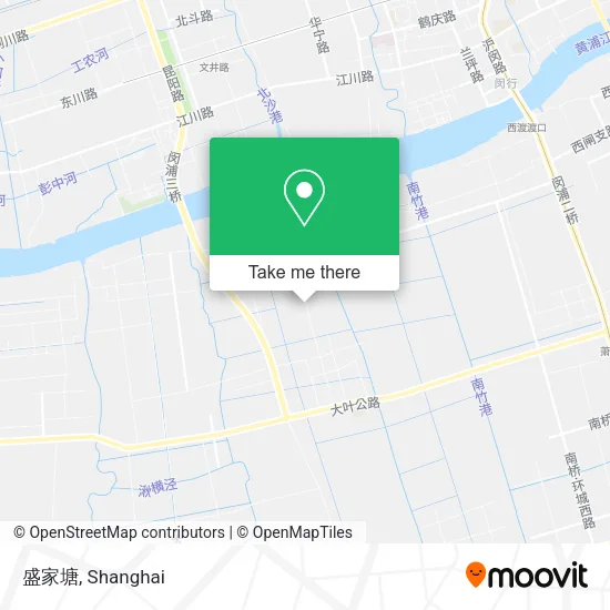 盛家塘 map