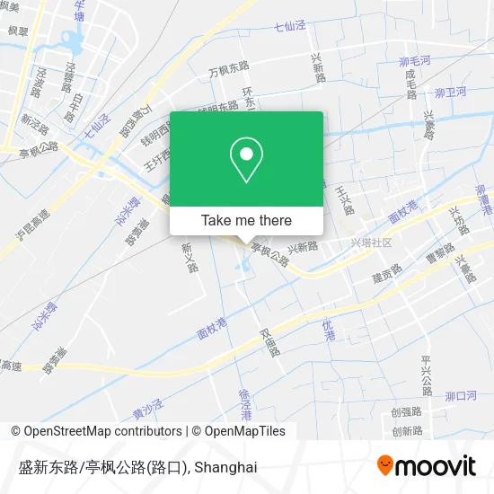 盛新东路/亭枫公路(路口) map