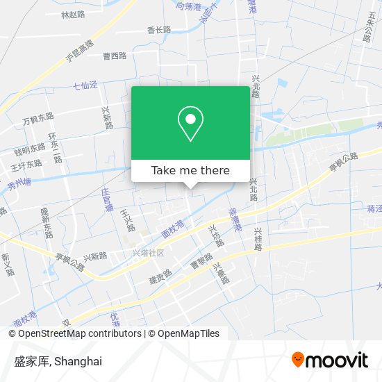 盛家厍 map