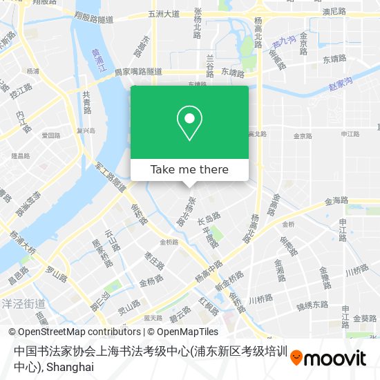 中国书法家协会上海书法考级中心(浦东新区考级培训中心) map