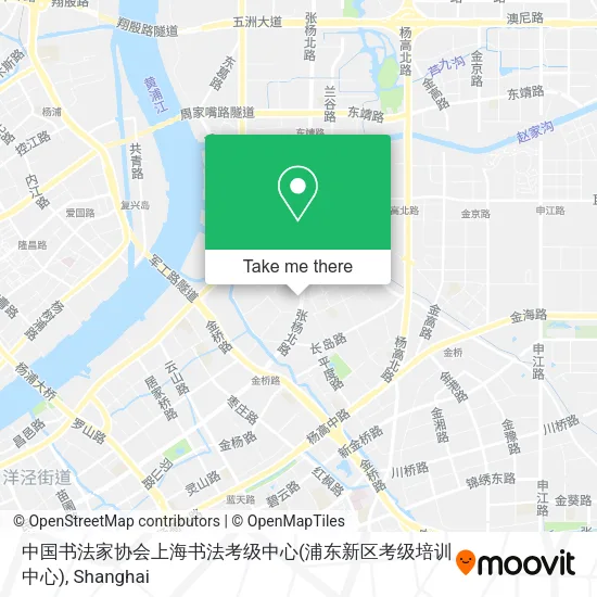 中国书法家协会上海书法考级中心(浦东新区考级培训中心) map