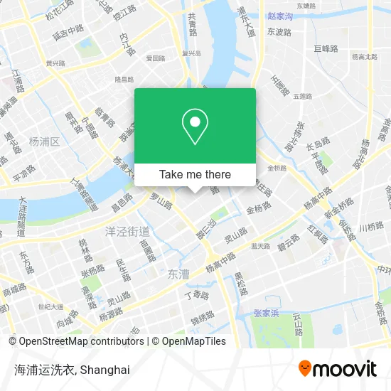 海浦运洗衣 map