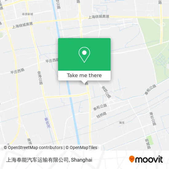 上海奉能汽车运输有限公司 map
