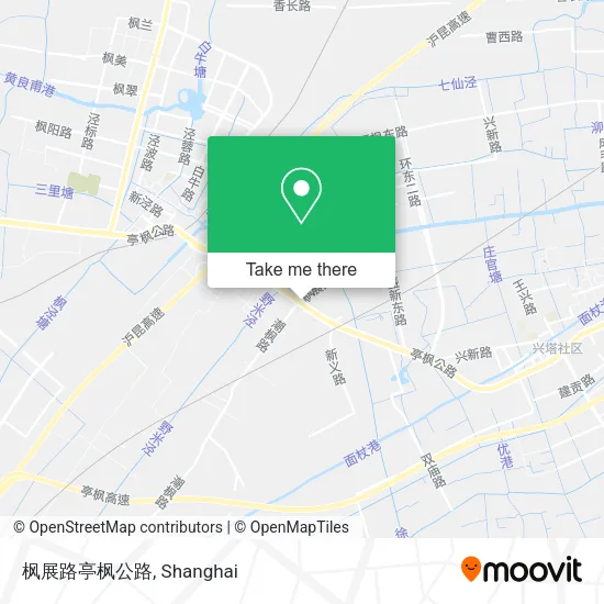 枫展路亭枫公路 map