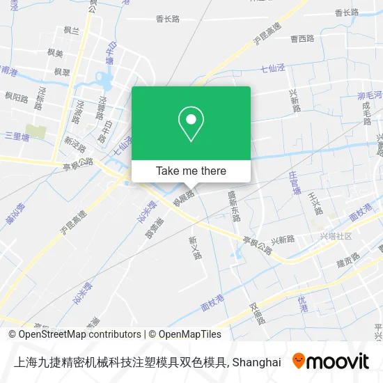 上海九捷精密机械科技注塑模具双色模具 map