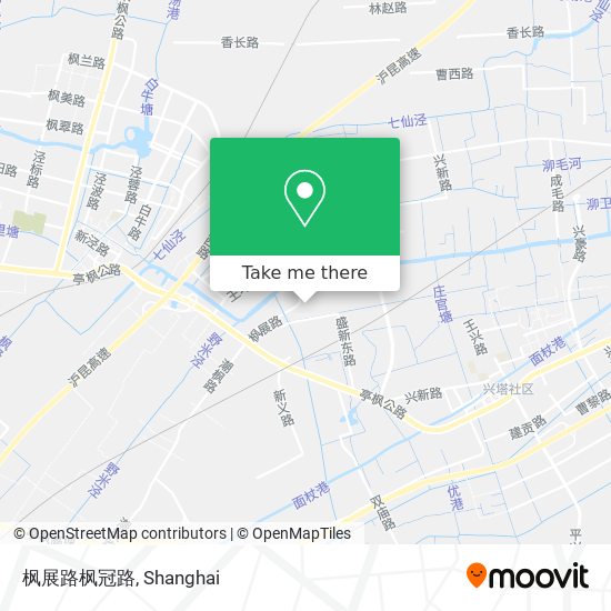 枫展路枫冠路 map