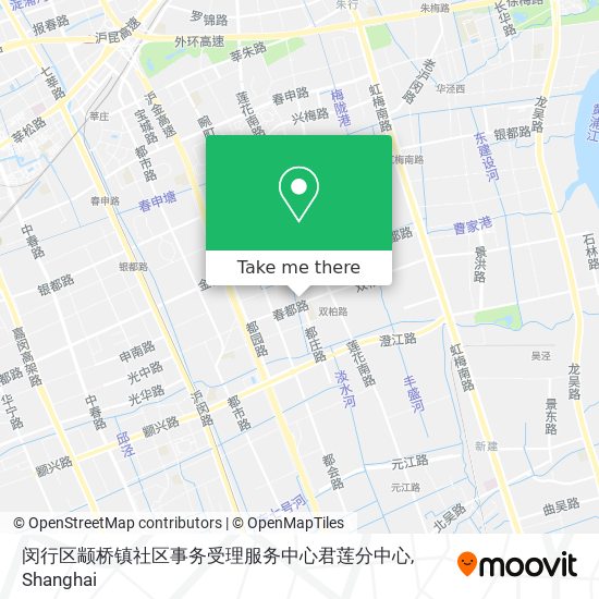 闵行区颛桥镇社区事务受理服务中心君莲分中心 map