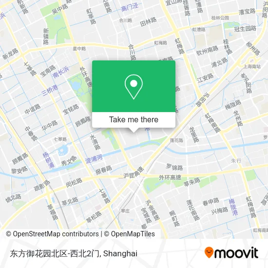 东方御花园北区-西北2门 map