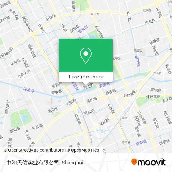 中和天佑实业有限公司 map