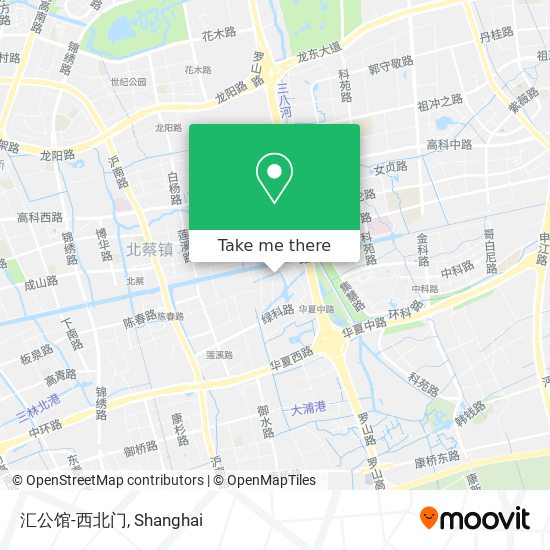 汇公馆-西北门 map