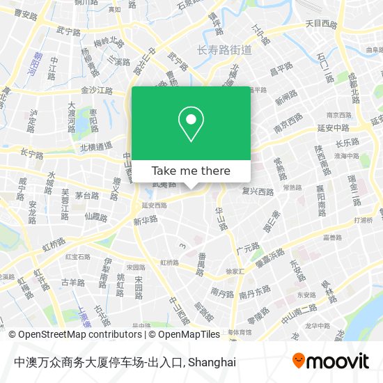 中澳万众商务大厦停车场-出入口 map