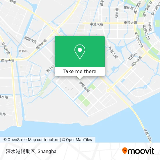 深水港辅助区 map