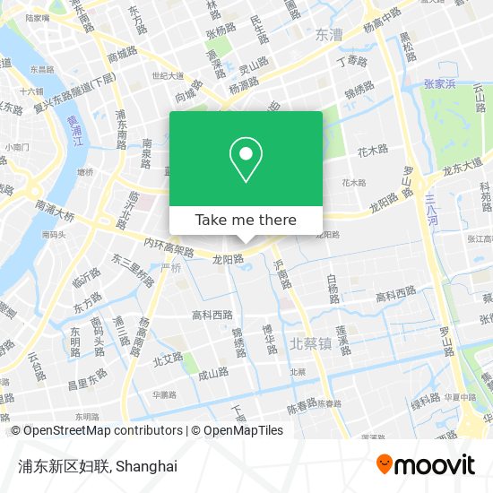 浦东新区妇联 map