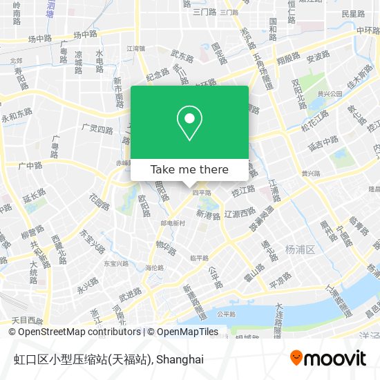虹口区小型压缩站(天福站) map