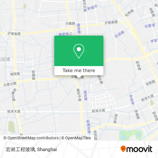 宏昶工程玻璃 map