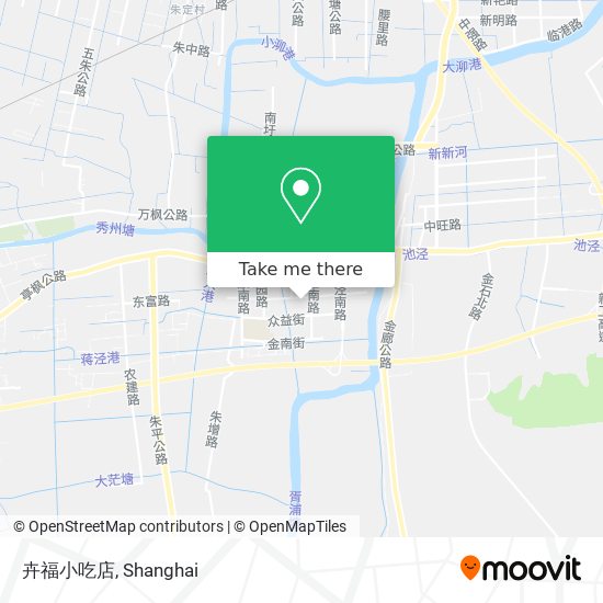 卉福小吃店 map