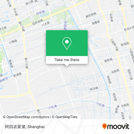 阿四农家菜 map