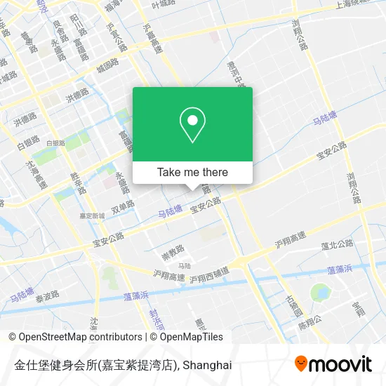 金仕堡健身会所(嘉宝紫提湾店) map
