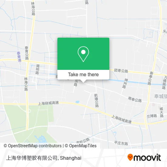 上海华博塑胶有限公司 map