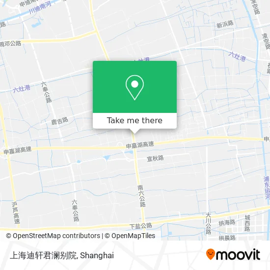 上海迪轩君澜别院 map