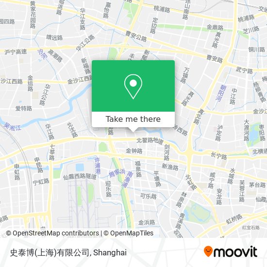 史泰博(上海)有限公司 map